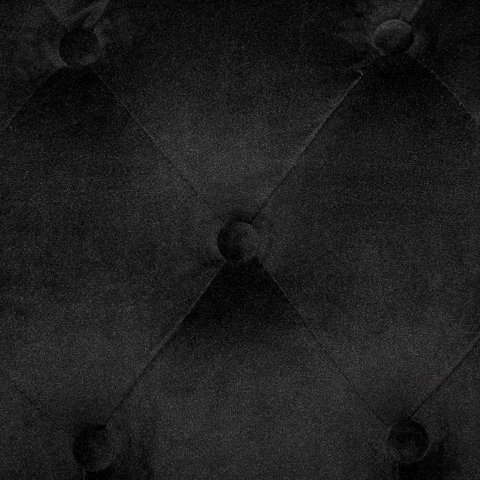 SOTRA 3-seater sofa Black velvet [10]