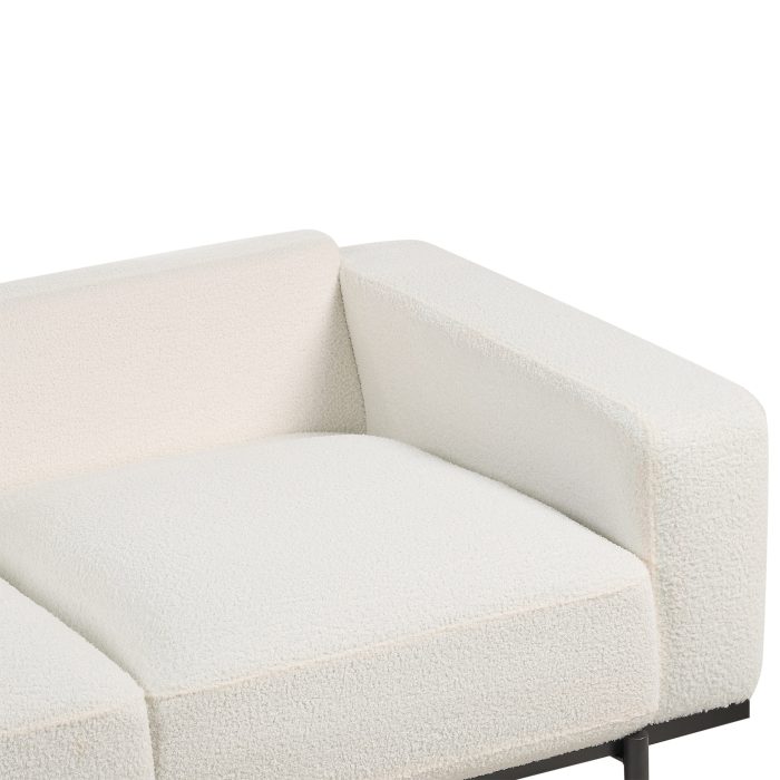 SOVIK 3-seater sofa Boucle Off-white [9]