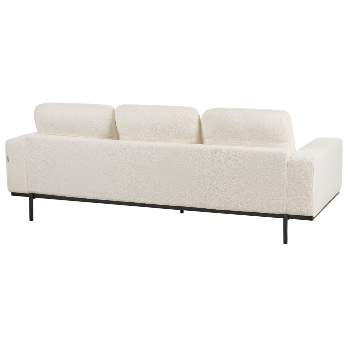 SOVIK 3-seater sofa Boucle Off-white [6]