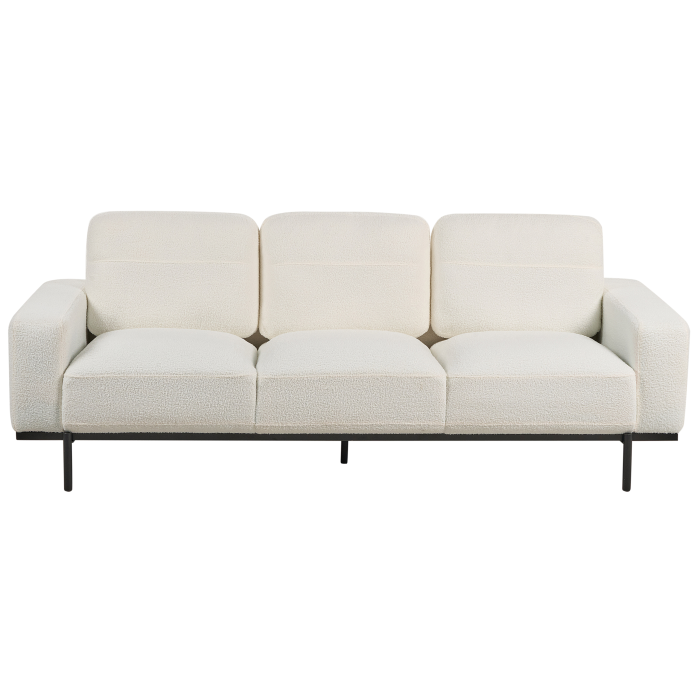 SOVIK 3-seater sofa Boucle Off-white [4]