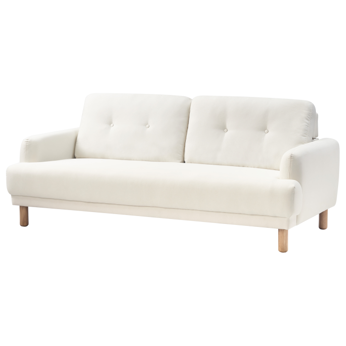 Canapea cu 3 locuri TUVE  Alb-murdar [4]