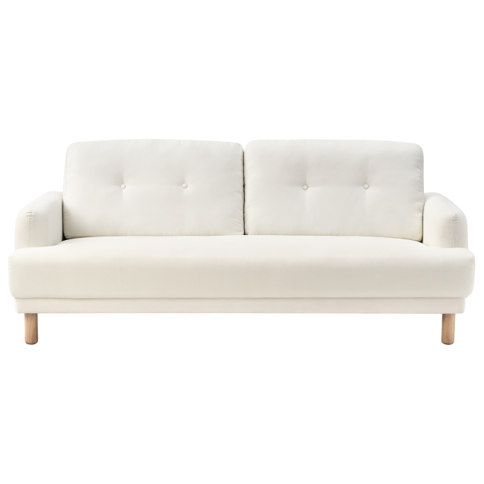 Canapea cu 3 locuri TUVE  Alb-murdar [2]