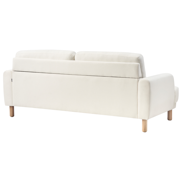 Canapea cu 3 locuri TUVE  Alb-murdar [5]