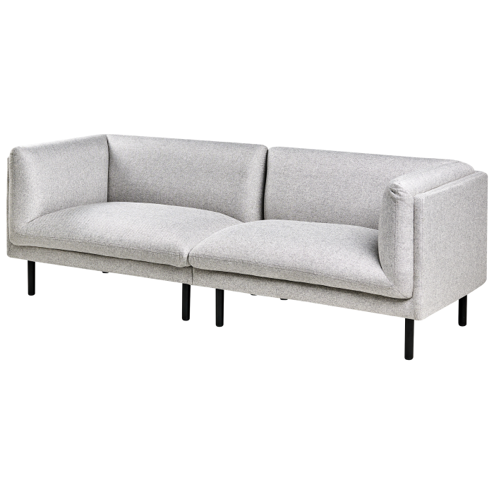 Canapea cu 3 locuri VORGOD  Gri deschis [4]