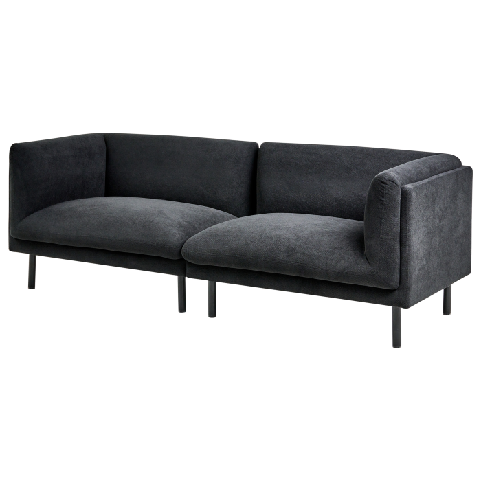 Canapea cu 3 locuri VORGOD  Negru [4]