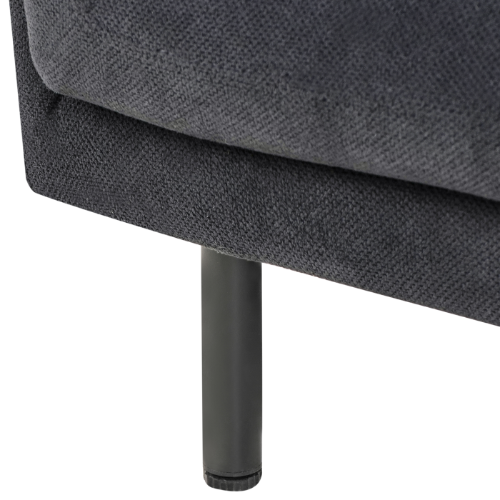 Canapea cu 3 locuri VORGOD  Negru [9]