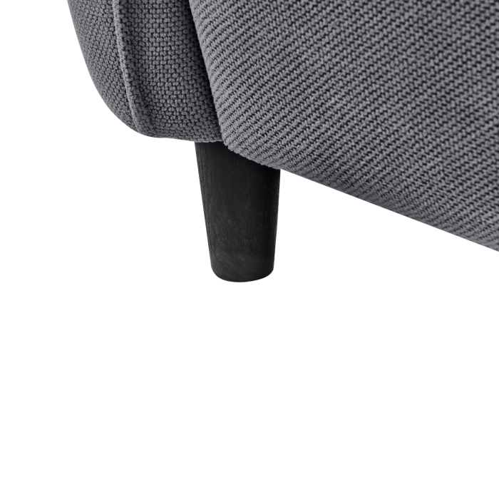 Canapea cu 3 locuri WETLAN  Gri închis [11]