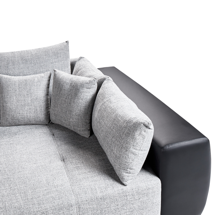 Canapea cu 4 locuri TORPO  Gri [7]