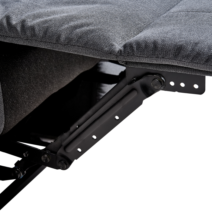 BERGEN II 3-seater manual recliner sofa Dark Grey [9]