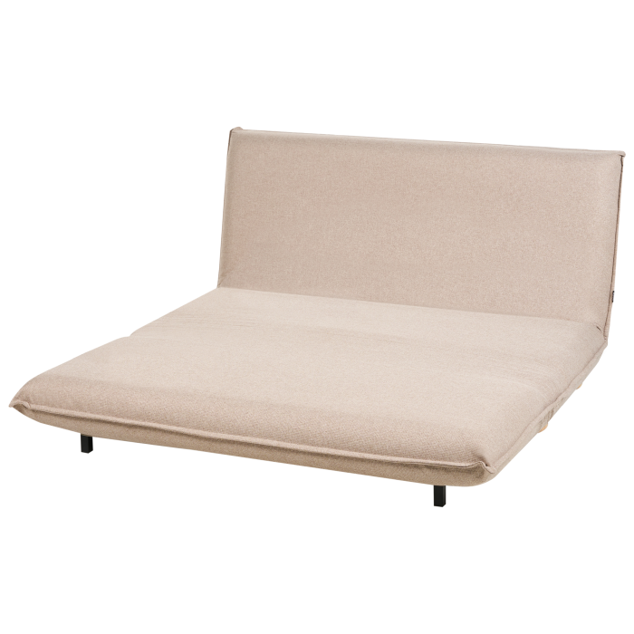 Canapea extensibilă cu 2 locuri ABISKO In sintetic Bej [5]