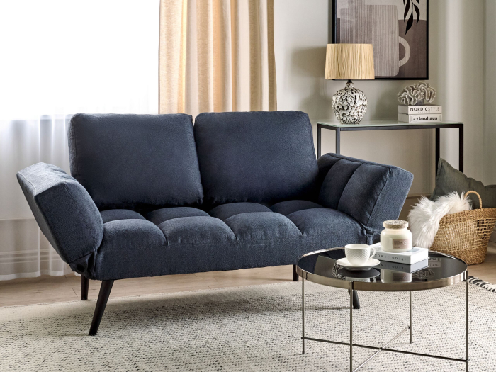 BREKKE 2-seater sofa bed Dark blue [1]