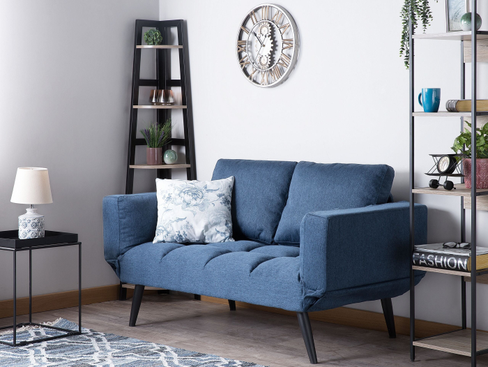 2-seater sofa BREKKE Navy Blue [1]