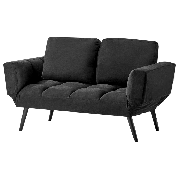 2-seater sofa BREKKE Black Extendable [4]