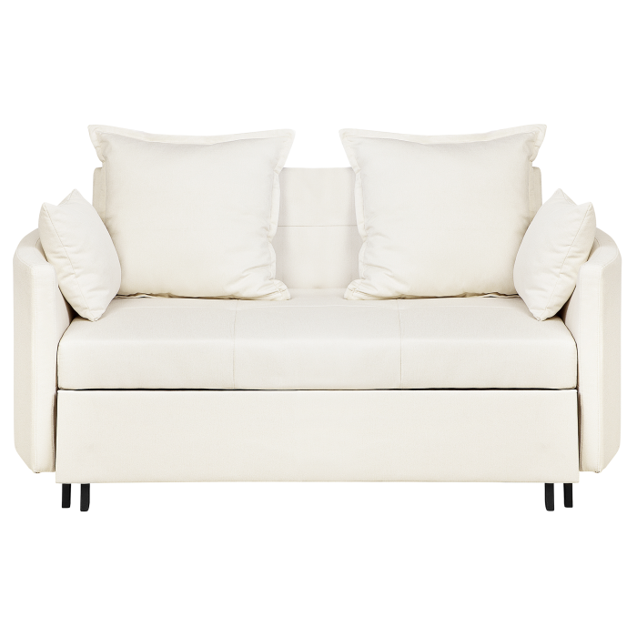 Canapea extensibilă cu 2 locuri HOVIN  Bej deschis [2]