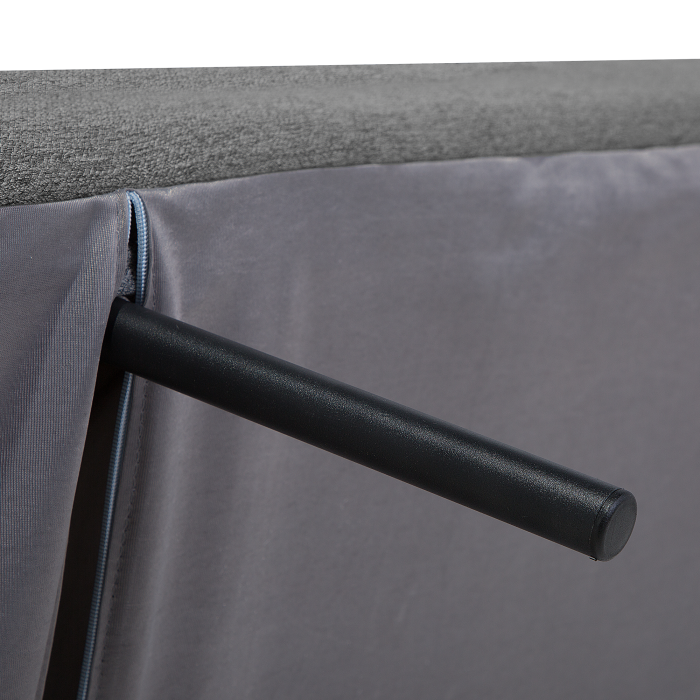 Canapea extensibilă cu 2 locuri INGARO  Gri închis [7]