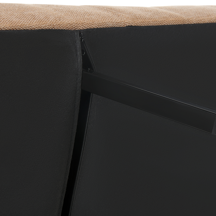 Canapea extensibilă cu 2 locuri INGARO  Maro deschis [9]