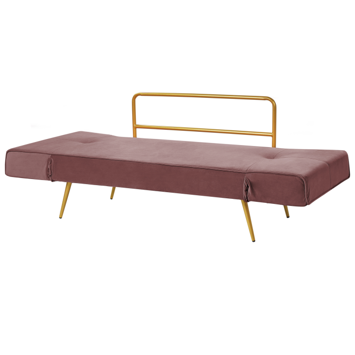 SAARELA 2-seater sofa bed Velvet Pink [6]