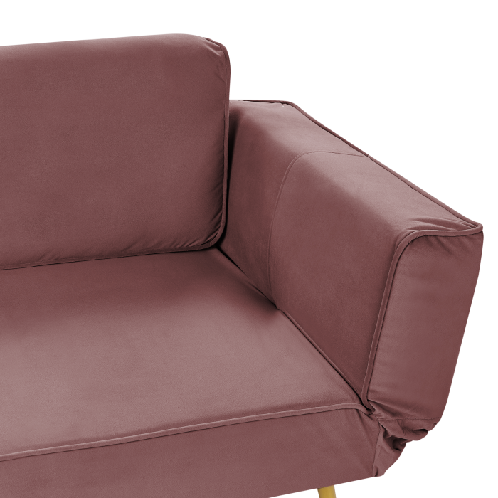 SAARELA 2-seater sofa bed Velvet Pink [9]