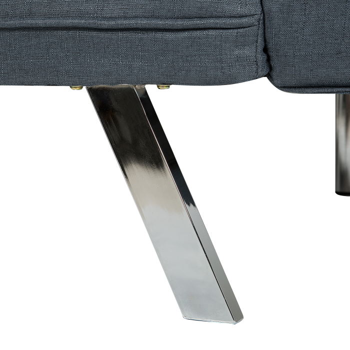 Canapea extensibilă cu 3 locuri BRISTOL  Albastru închis [8]