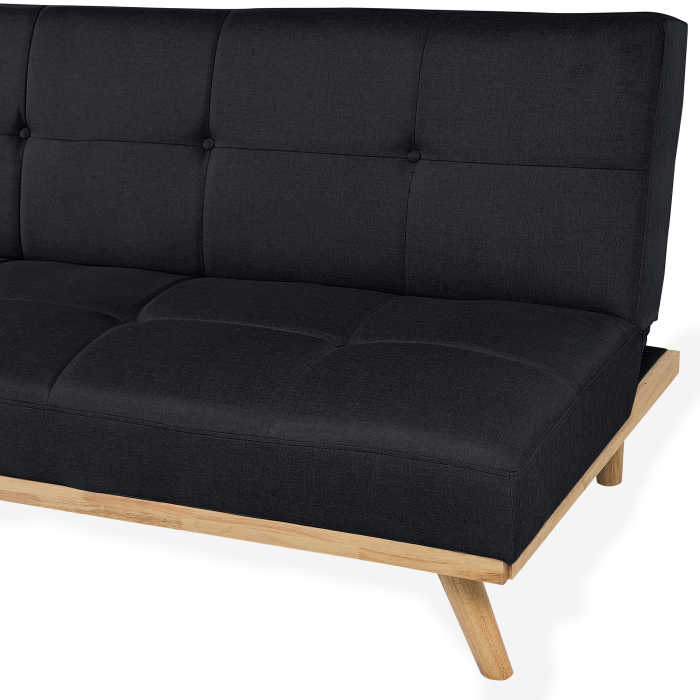 3-seater sofa FROYA Black [7]