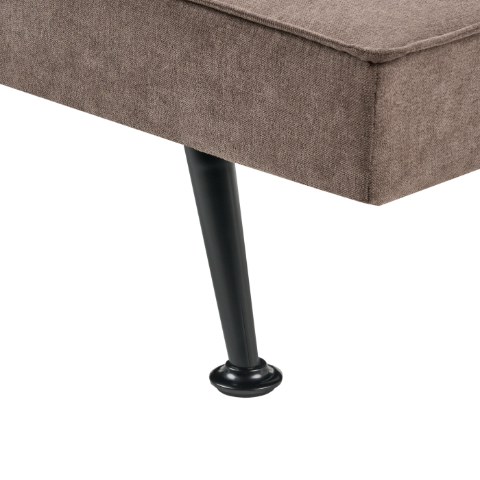 Canapea extensibilă cu 3 locuri HASLE  Maro [9]