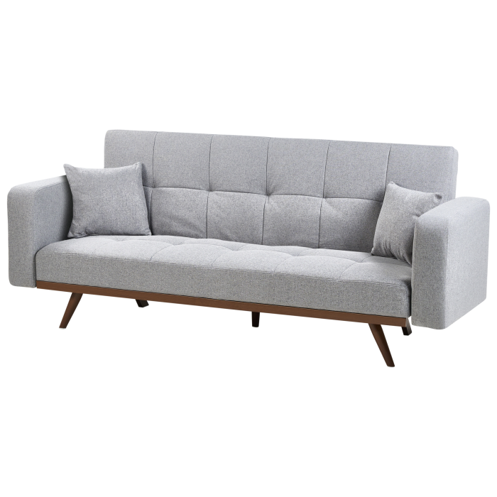 Canapea extensibilă cu 3 locuri HJULBY Gri [4]