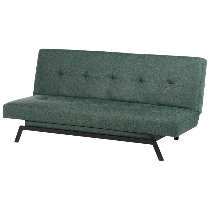 Canapea extensibilă cu 3 locuri LEEDS  Verde [4]