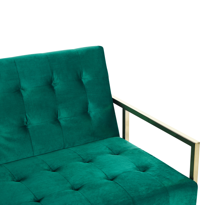 MARSTAL 3-seater sofa Emerald green velvet [8]