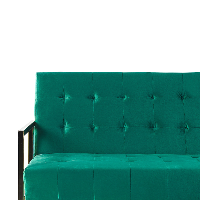 MARSTAL 3-seater sofa Emerald green velvet [7]