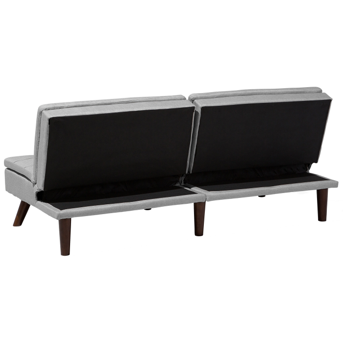 Canapea extensibilă cu 3 locuri RONNE  Gri deschis [5]