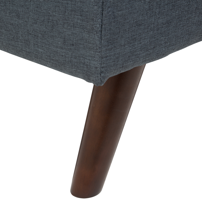 Canapea extensibilă cu 3 locuri RONNE  Gri închis [8]