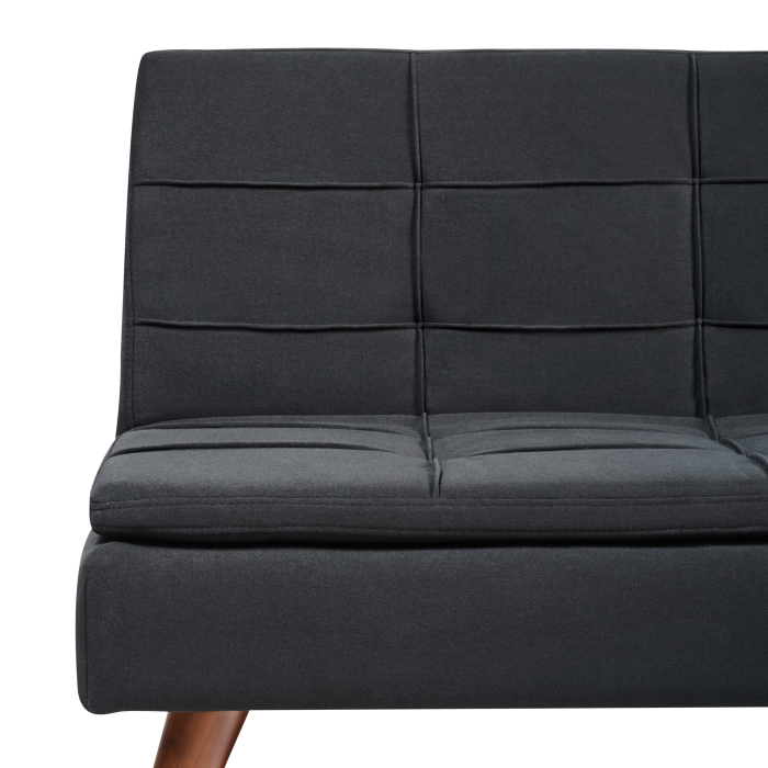 3-seater sofa with 3 seater RONNE Black [7]