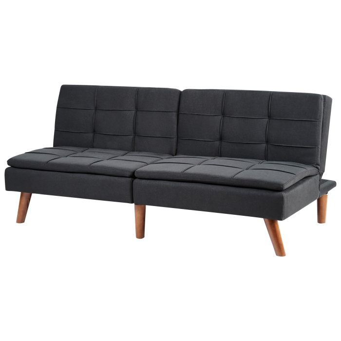 3-seater sofa with 3 seater RONNE Black [4]