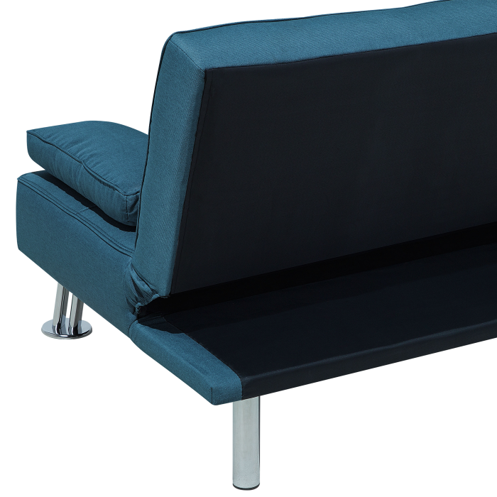 Canapea extensibilă cu 3 locuri ROXEN  Albastru [9]