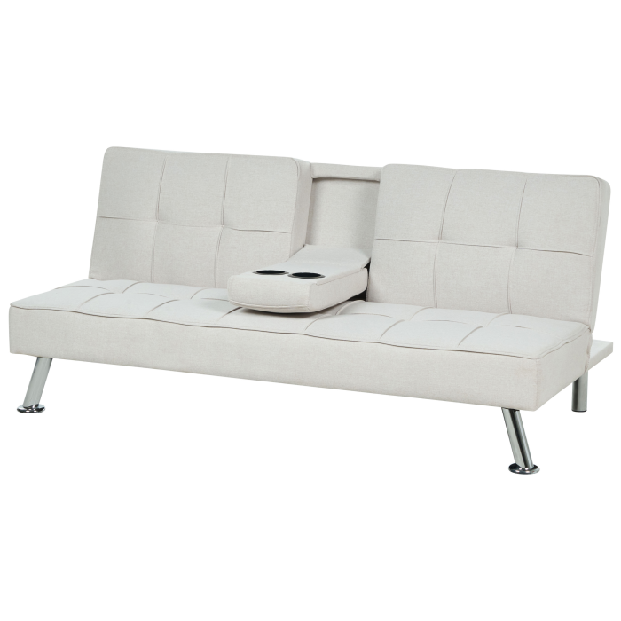 3-seater sofa bed ROXEN Light beige [5]