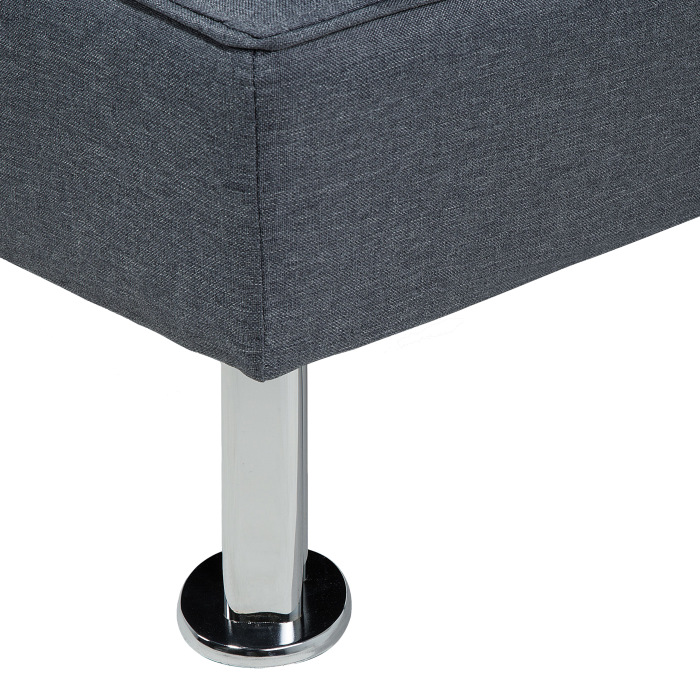 ROXEN 3-seater sofa Dark grey [8]