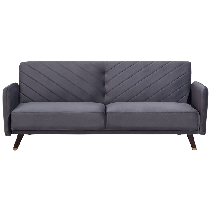 3-seater sofa SENJA Velvet Grey [2]
