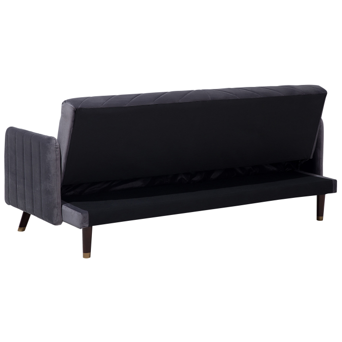 3-seater sofa SENJA Velvet Grey [6]