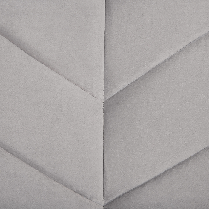 3-seater sofa SENJA Velvet Light Grey [10]