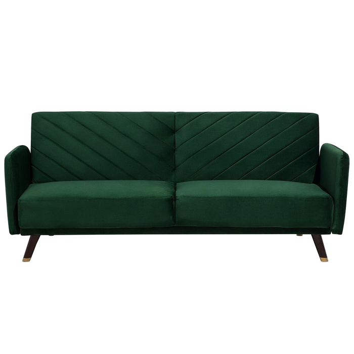 SENJA 3-seater sofa Emerald green velvet [2]