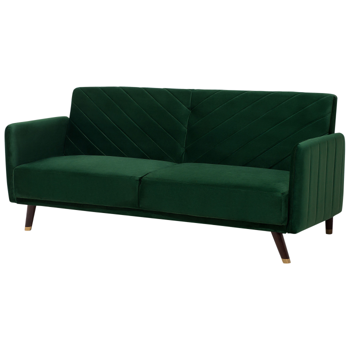 SENJA 3-seater sofa Emerald green velvet [4]