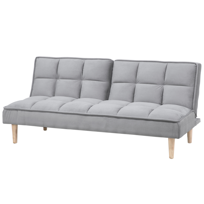 3-seater sofa bed SILJAN Light grey Grey [4]