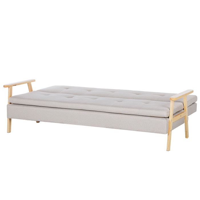 3-seater sofa bed TJORN Beige [5]