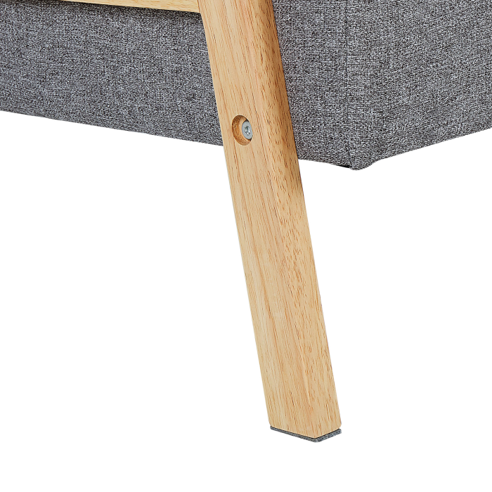 Canapea extensibilă cu 3 locuri TJORN  Gri deschis [9]