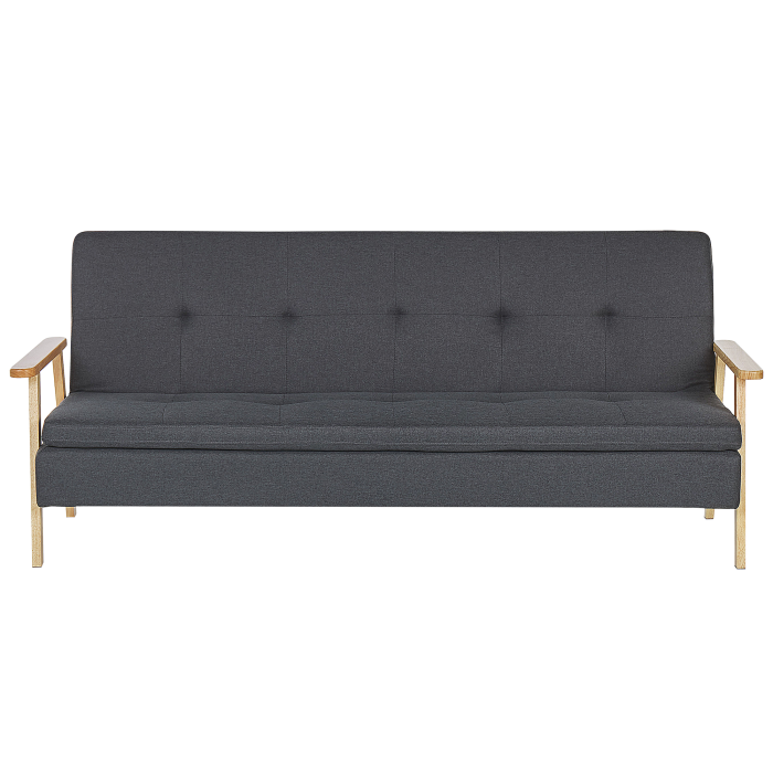 3-seater sofa bed TJORN Dark grey [2]