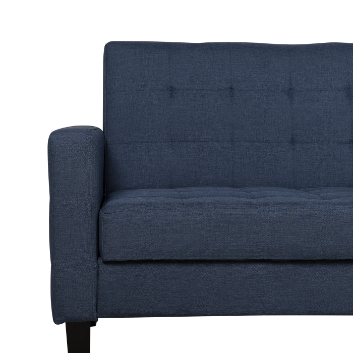 VEHKOO 3-seater sofa Dark blue [8]