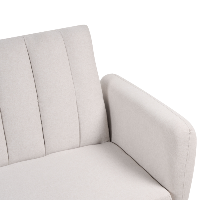 Canapea extensibilă cu 3 locuri VIMMERBY  Bej [8]