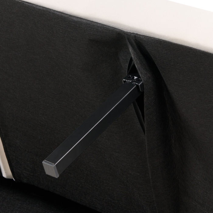 Canapea extensibilă cu 3 locuri VIMMERBY  Bej deschis [10]