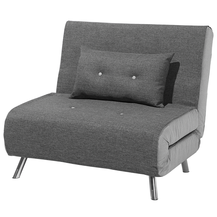 Canapea extensibilă single FARRIS  Gri închis [5]