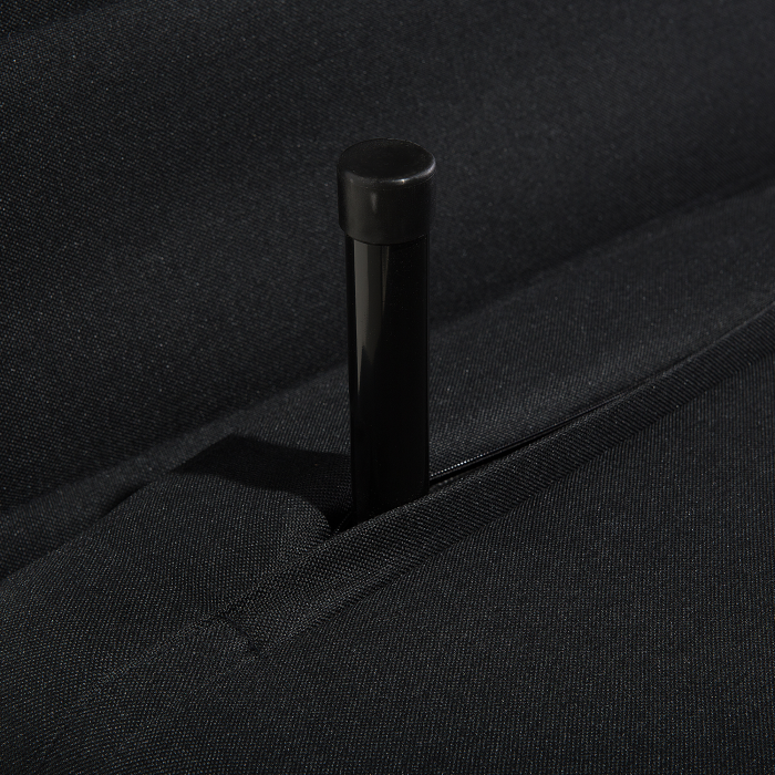 Single sofa SETTEN Black [8]